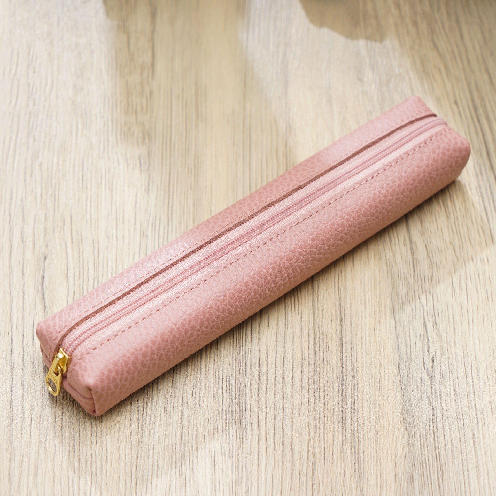 Wholesale Mini Cowhide Candy Color Pencil Case